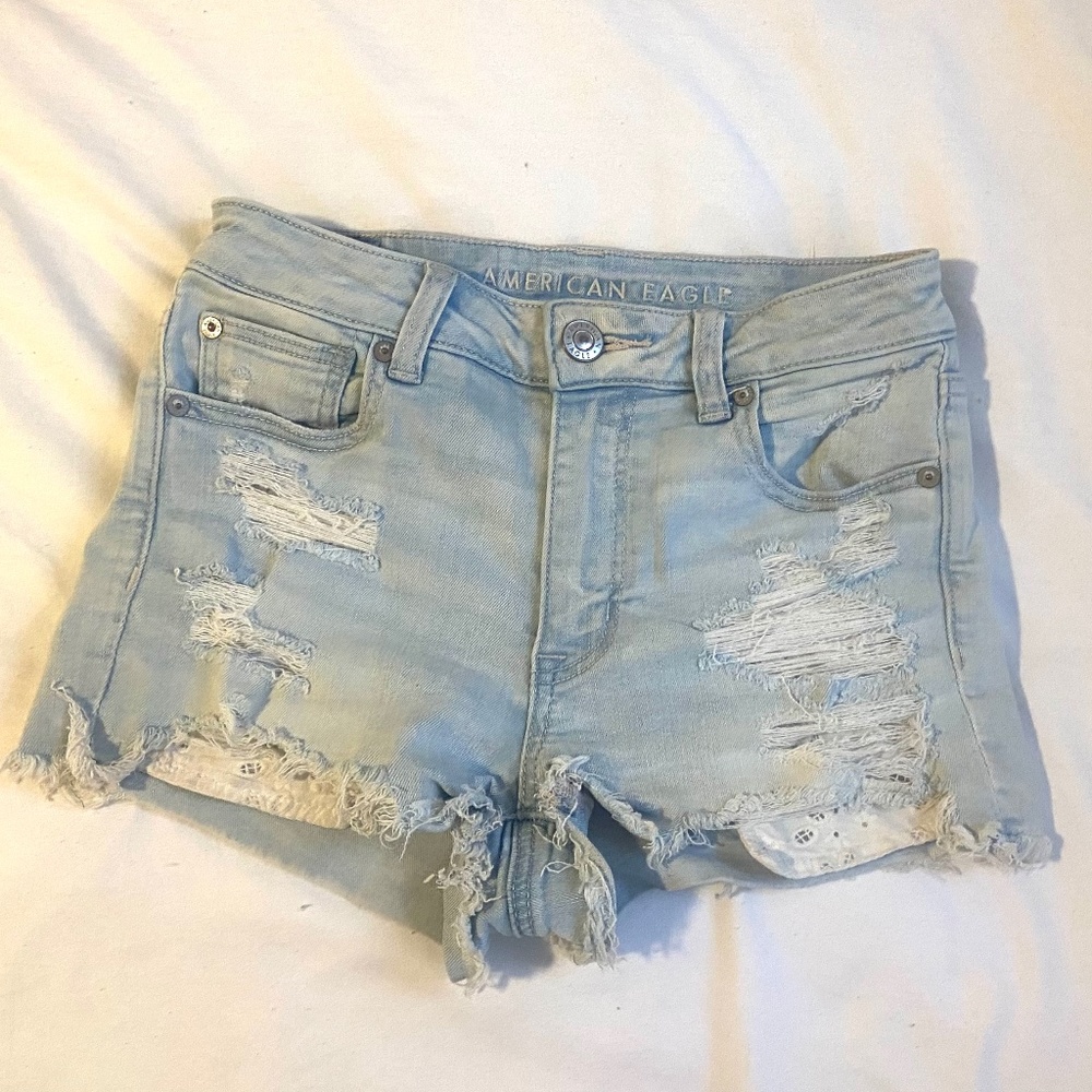 American Eagle jean shorts size 2